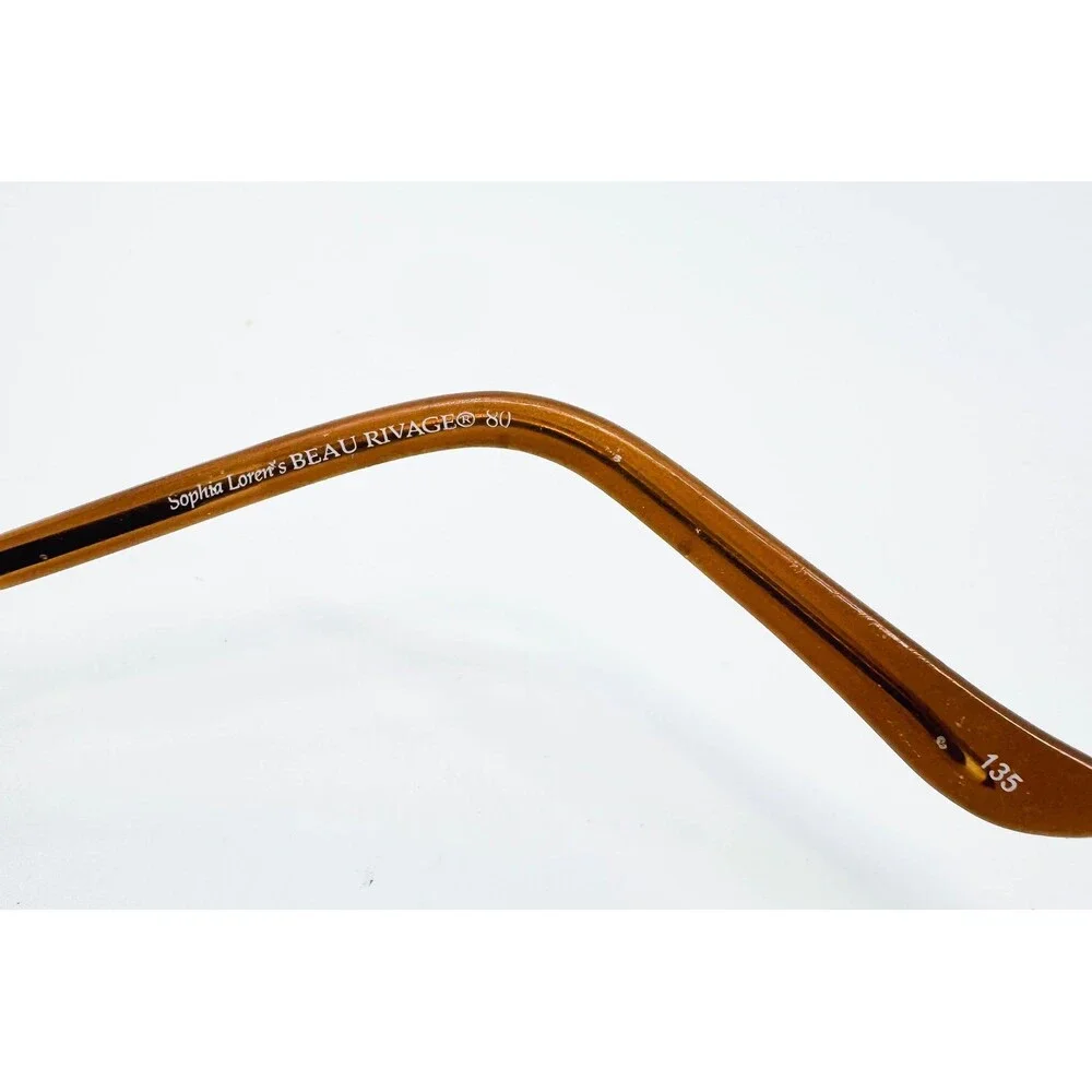 Sophia Loren Beau Rivage 80 Eyeglass Frames Womens Gold Zyloware 183 135